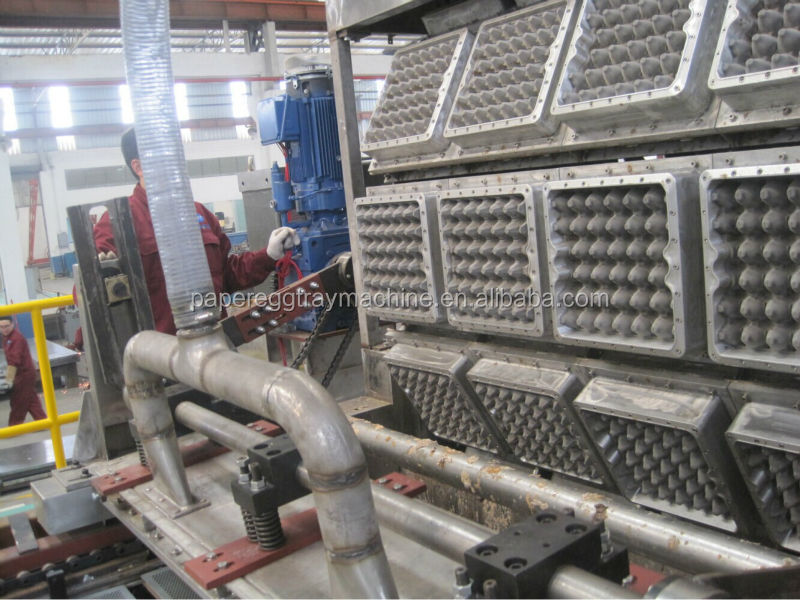 BST Molded Pulp Machine ET7200 Egg Tray Pulp Molding Production Line