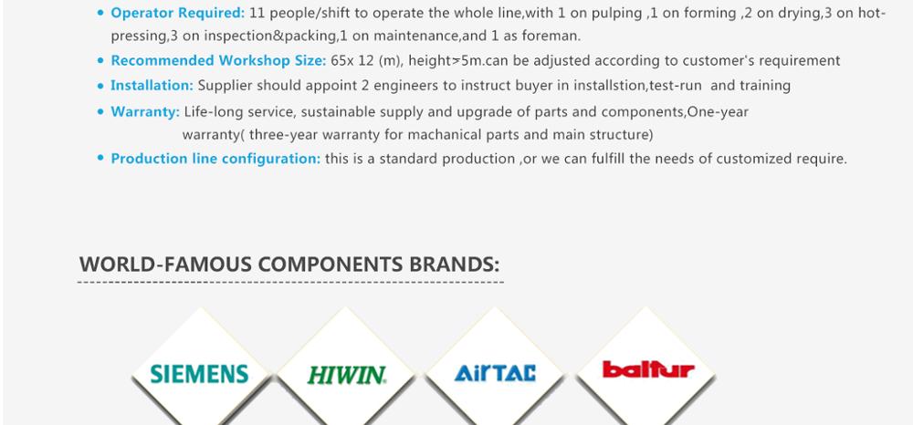 Paper pulp moulding machine/Molded pulp production line/Paper pulp moulding machine IP4000