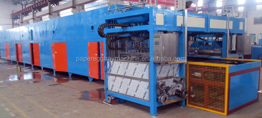 BST ET1800 Small Production Capacity Waste Pulp Egg Tray /Cup Carrier Holder/ Fruit Tray Production Line