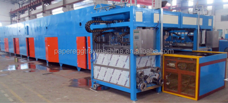 BST ET1800 Small Production Capacity Waste Pulp Egg Tray /Cup Carrier Holder/ Fruit Tray Production Line