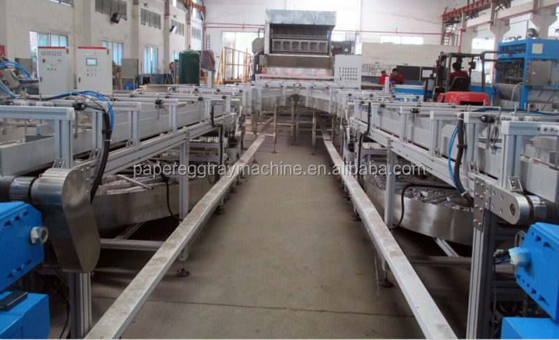 BST EC5400 High Capacity Waste Paper Pulp Egg Carton Production Line
