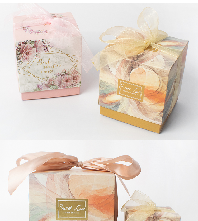 Customized 350Gsm Folding Printing Art Paper Packaging for Candle Jar Gift Boxes