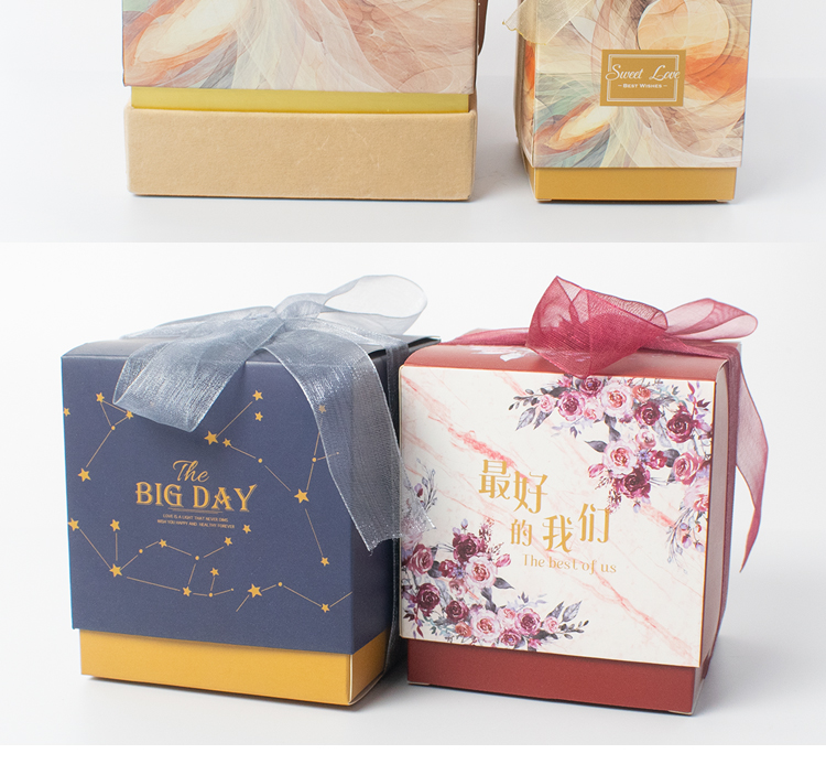 Customized 350Gsm Folding Printing Art Paper Packaging for Candle Jar Gift Boxes
