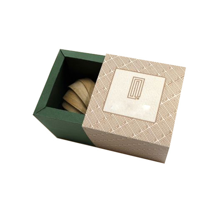 Candle boxes custom luxury Kraft paper cardboard gift boxes package for raw flower