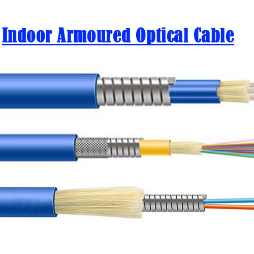 Kexint Kexint Core Single Mode Armored Fiber Optic Cable