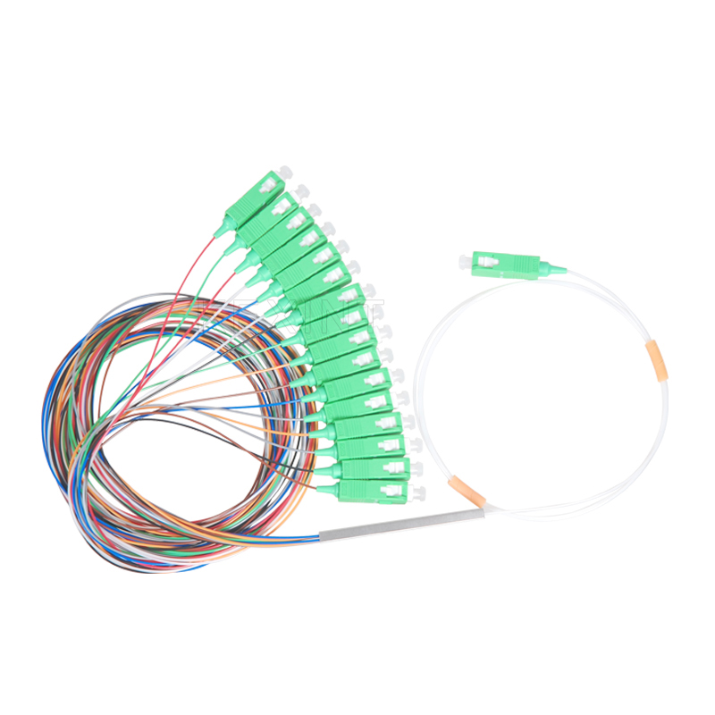 KEXINT - KEXINT SC Micro Fiber Optic Splitter APC / UPC Coupler 900uM 1 ...