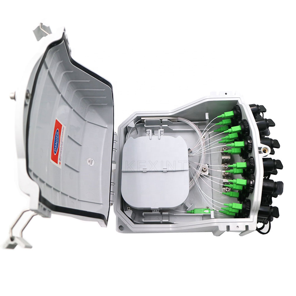 PNGKNYOCN 8-Kern Glasfaser-Verteilerkasten – IP65, Wasserdicht, Für Innen & Außen, 240x200x50 Mm