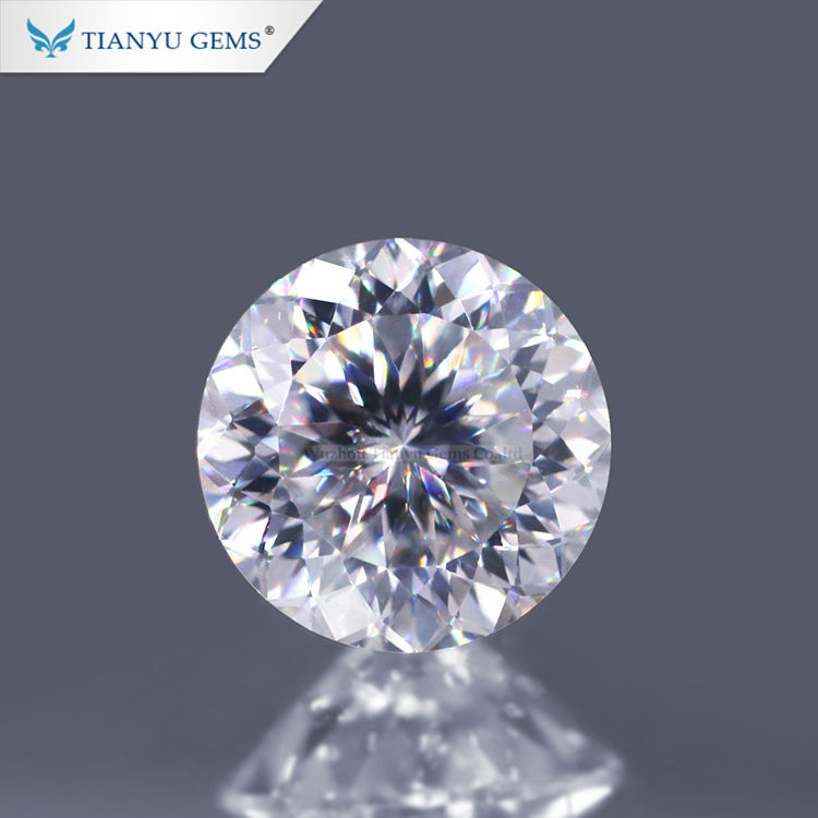 Gemas Tianyu DEF cor vvs grau corte francês moissanite diamantes 5