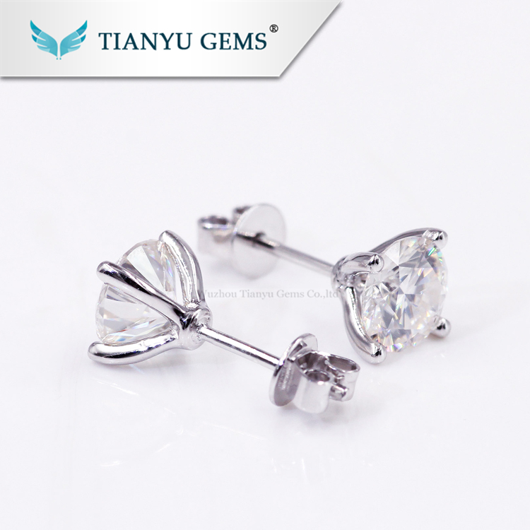 Tianyu Gems Tianyu Fashion Jewelry Customized K K White Gold