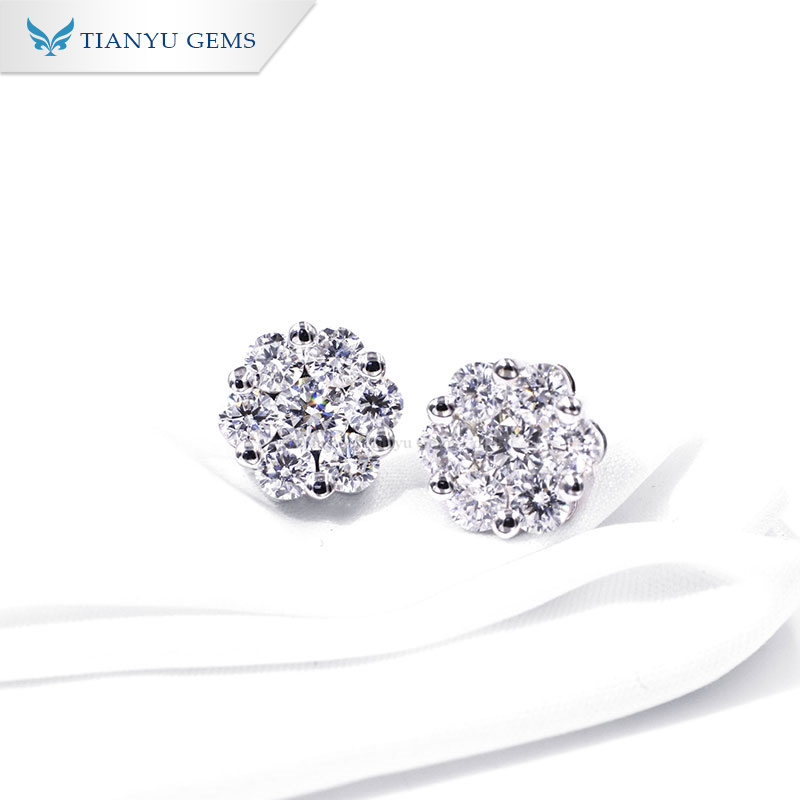 Earrings Suppliers Lab Grown Diamond Earrings For Sale Tianyu Gems