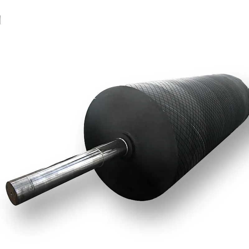 Large Rubber Roller and Rubber Embossing Roller and Rubber Transport Roller  - China Rubber Roller, Rubber Conveyor Roller