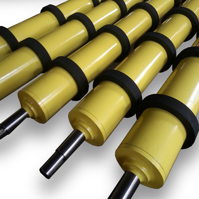 FUTIAN ROLLER Conveyor rollers with rubber donuts for glass