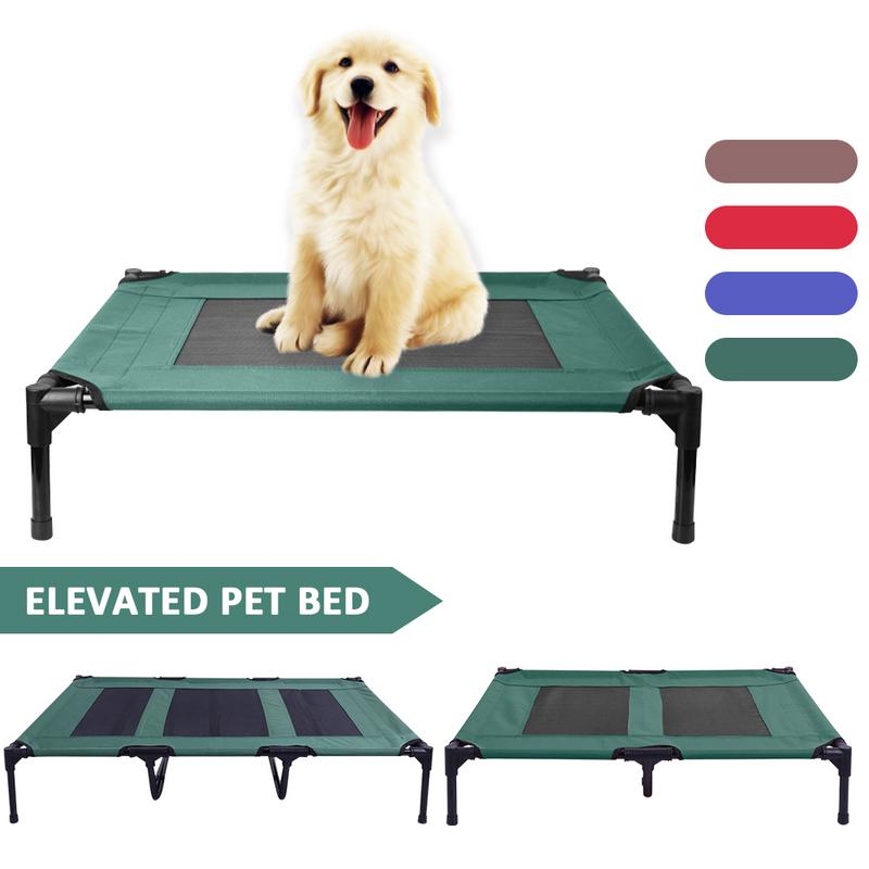 Yufeng - Летняя охлаждающая кровать для собак 2020 г., приподнятая кровать для собак, лучшая для портативной двери, использования охлаждающей платформы, кровати для домашних животных