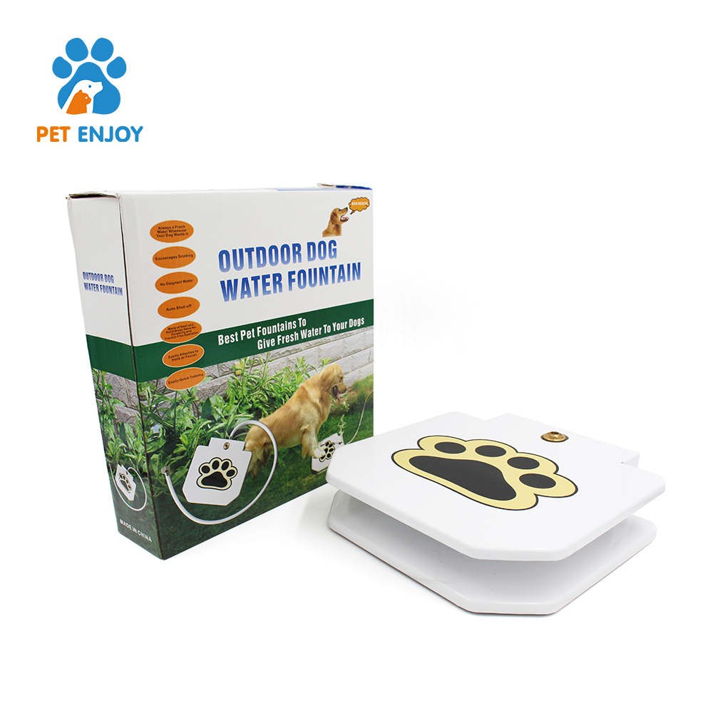 New product ideas 2019 paw activated make automatic pet feeder dog drinking fountain Auto pet feeder