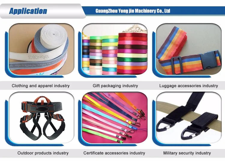 Sicherheitsgurt-Webstuhl und Ausrüstung, Anwendung von Textilmaschinen, Hersteller von Textilmaschinen