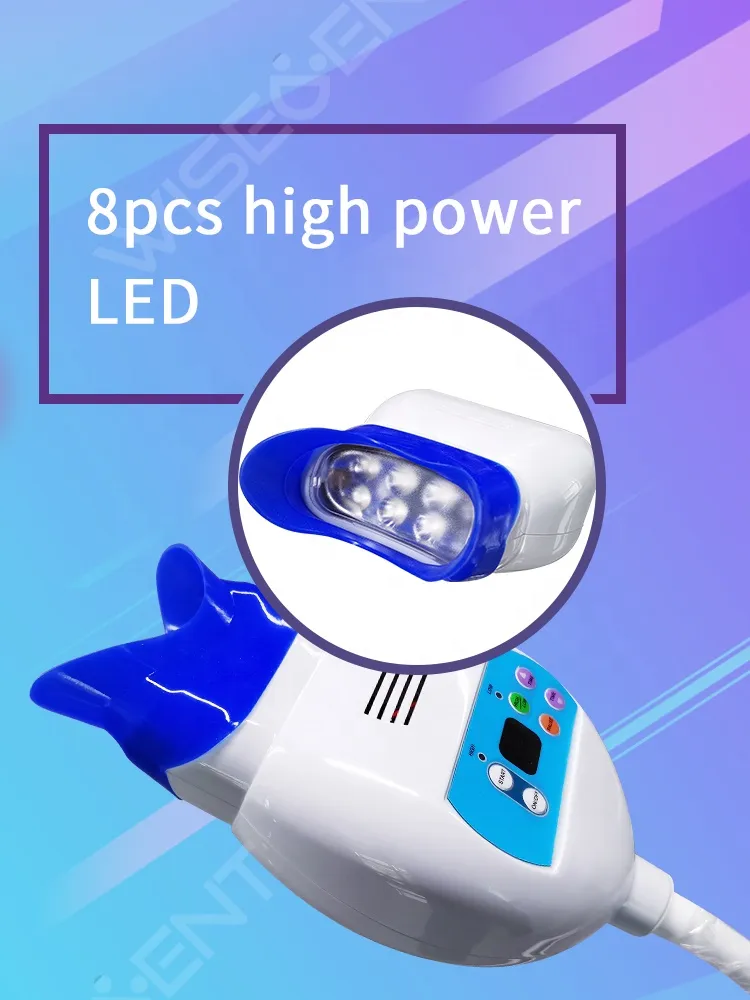 Lampe UV Professionnelle 3D Pour Blanchiment Des Dents - SMILE WHITE UK - Rechargeable USB - Garantie 5 Ans