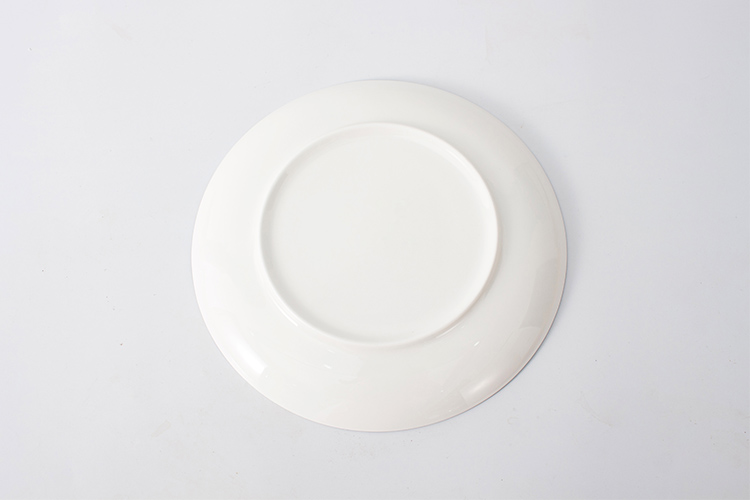 8 inch custom design Christmas porcelain dishes dessert cake serving tray ceramic platter dinner plate