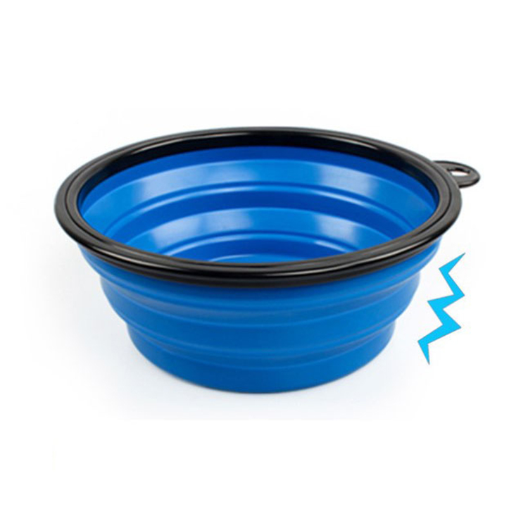 Portable Folding Silicone Bowl Water Food Container Outdoor Travel For Dogs Cats Pet Products