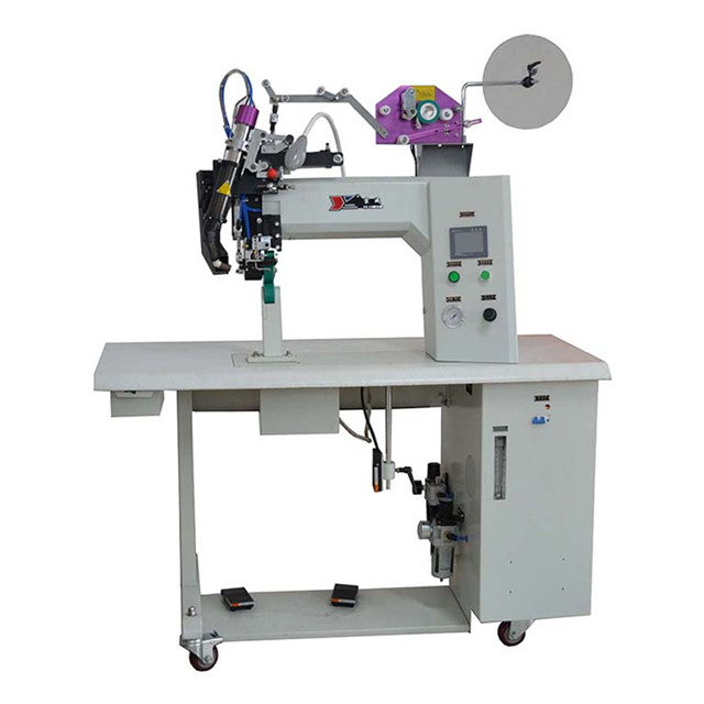Jiangmen yeweicheng machinery factory. - China Hot air welding machine for PU PVC TPU Seam Tape Welding Hot air seam tape sealing machine