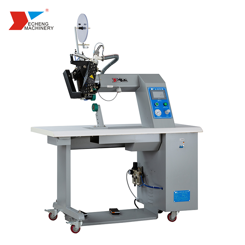 Jiangmen yeweicheng machinery factory. - high efficiency automatic hot air seam sealing machine for waterproof footwear sealing Hot air seam tape sealing machine