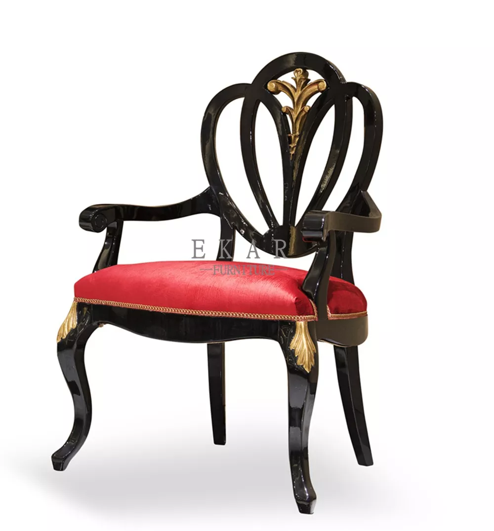 Red armchairs for discount sale