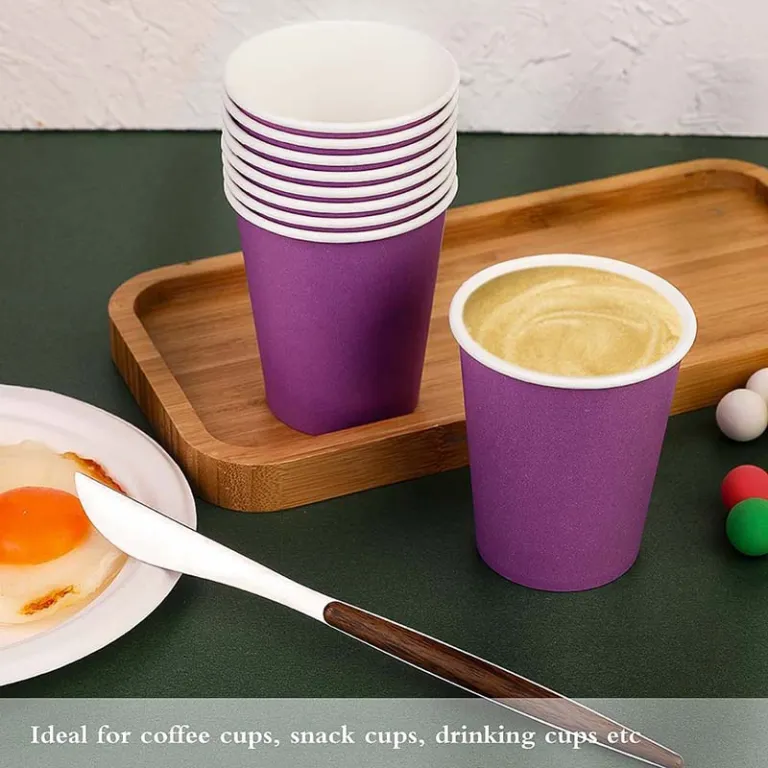 Bicchieri di carta usa e getta personalizzati con il tuo design per bevande  calde e caffè, distributori automatici (250 ml, 226,8 g, pezzi - 1000)
