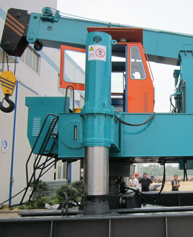High Speed and Pressure Pile Driving Machine for Concrete Pile Foundation With Low Noise