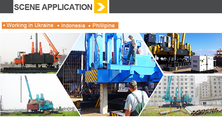 460T dig drilling machine and foundation pile equipment