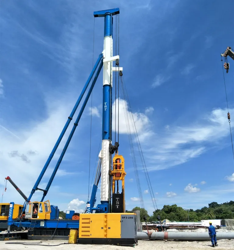 T-works - 5T-16T Búa đóng cọc thủy lực dùng cho búa đóng cọc thủy lực