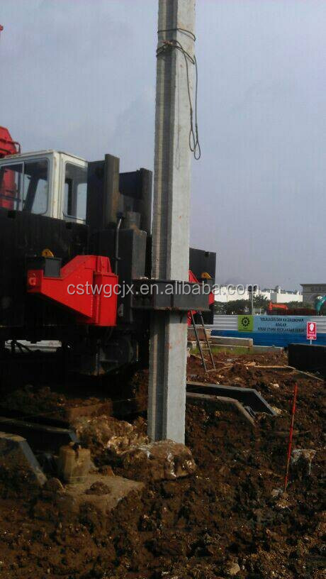 T-works ZYC360 Hydraulic Static Pile Driver for foundation piling