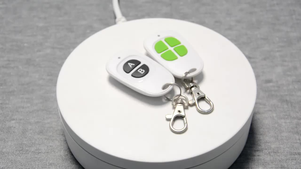 Yaoertai - YET176 330mhz 4 Button RF Learning Code Remote Control ...
