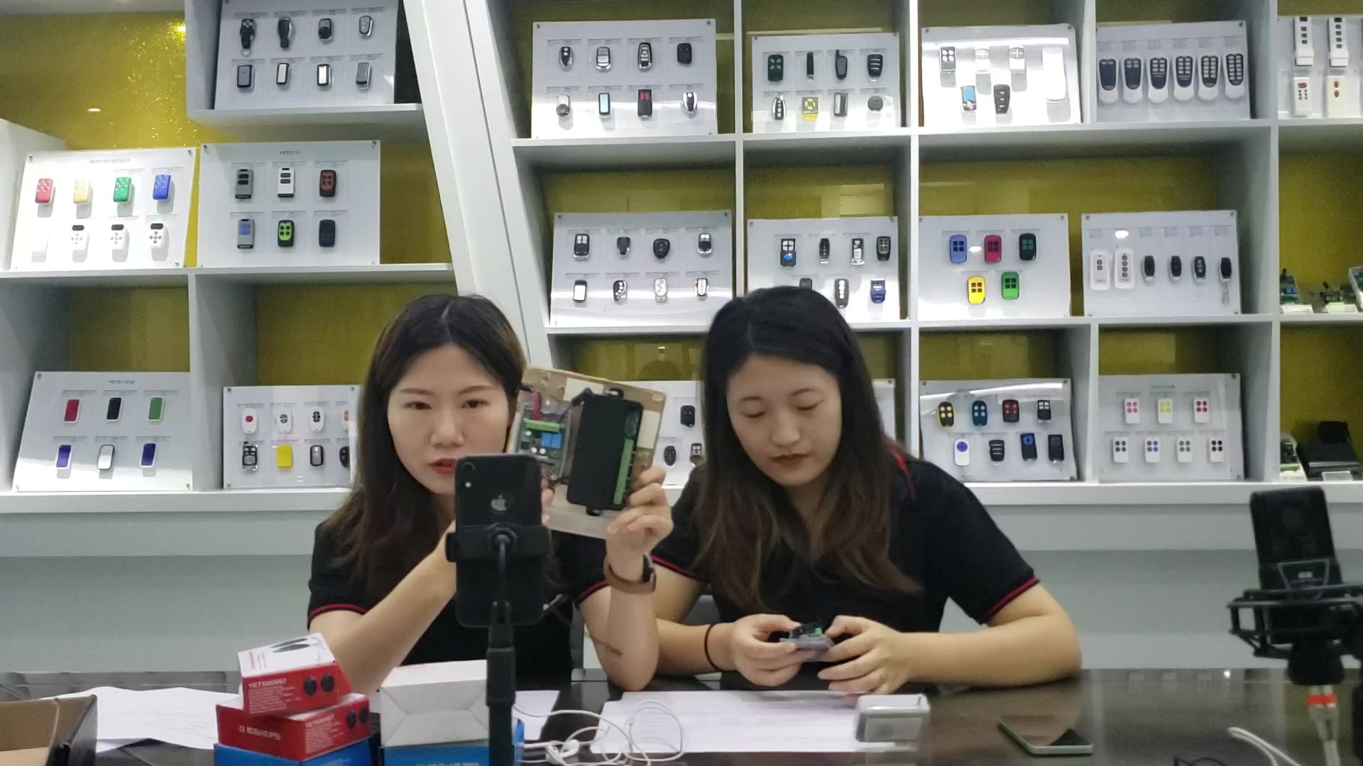 Two/Four channel rolling code hcs301 chips 433mhz remote control yet046