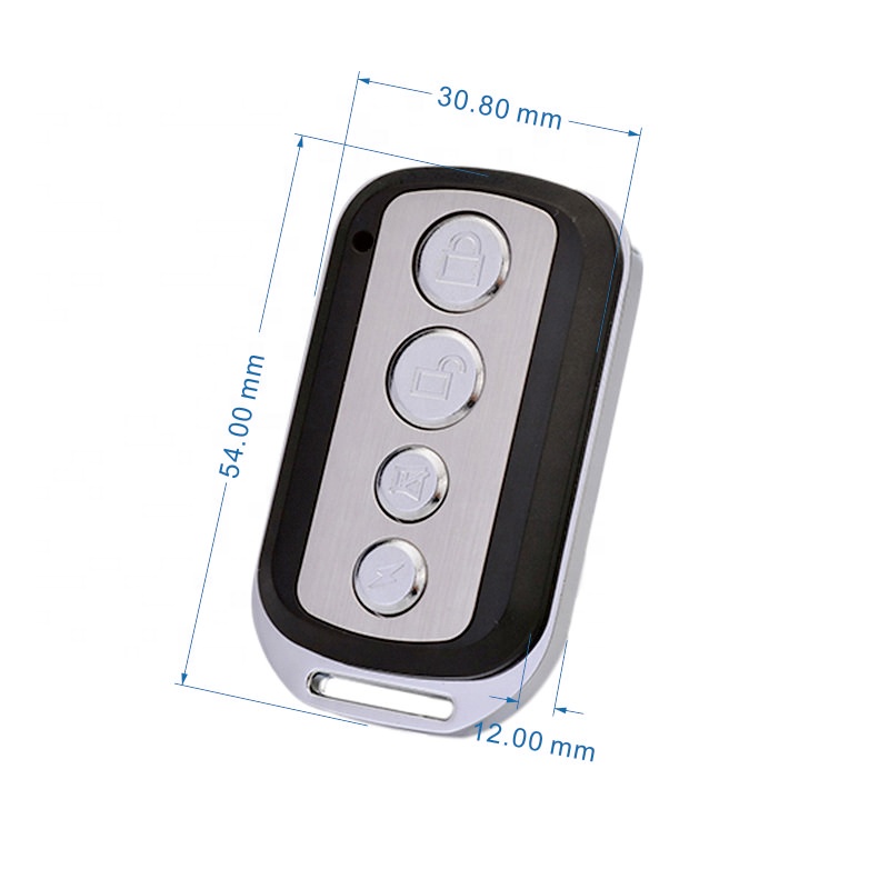 Best selling 2/4 Button RF Rolling Code Smart Home Remote Control