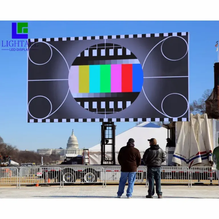P4 320x160mm outdoor LED wall screen module for video advertising - led  screen manufacturer
