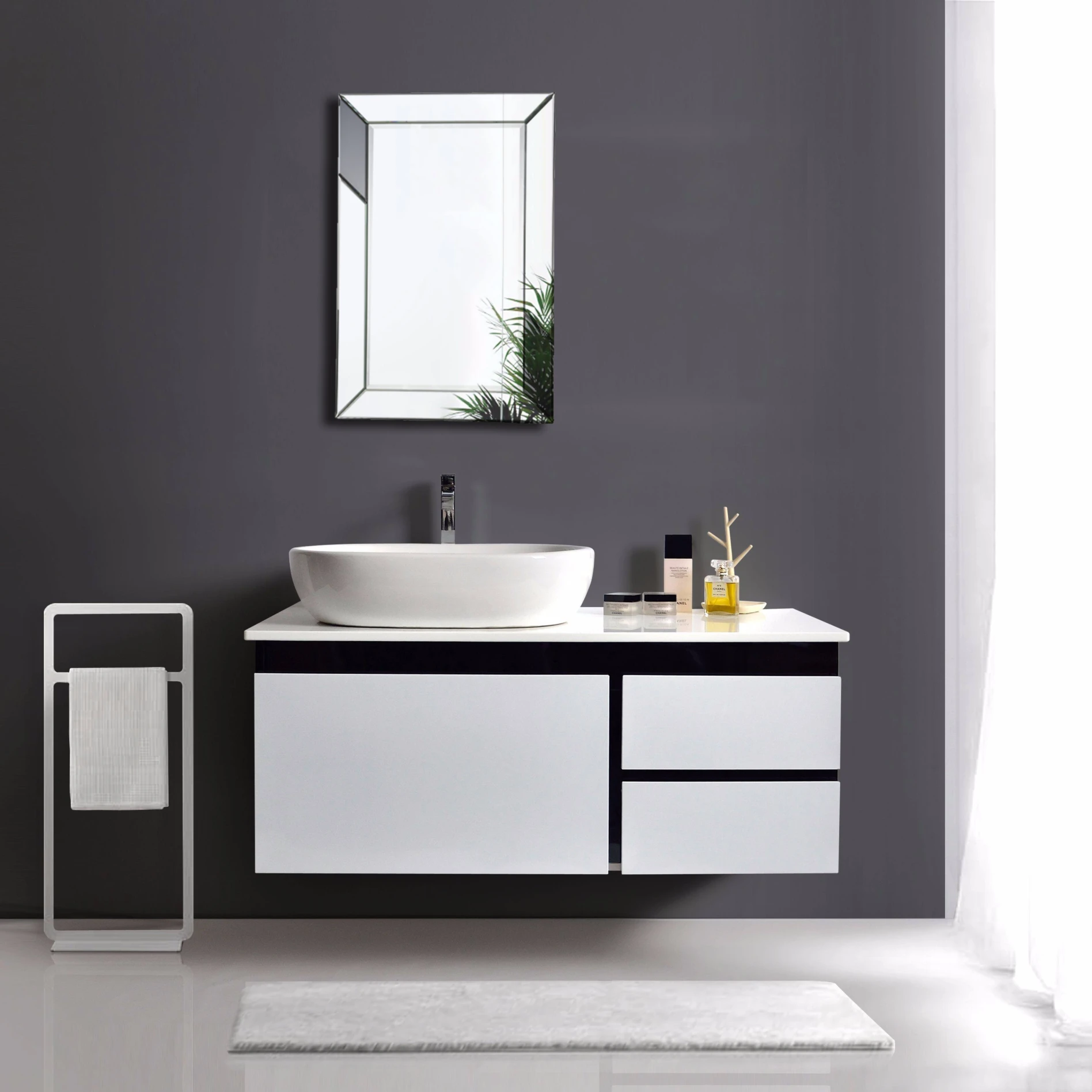 Wholesale Good Quality Hotel Customized Sizes Silver Bathroom Mirror With Metal Frame Decorative mir(图8)