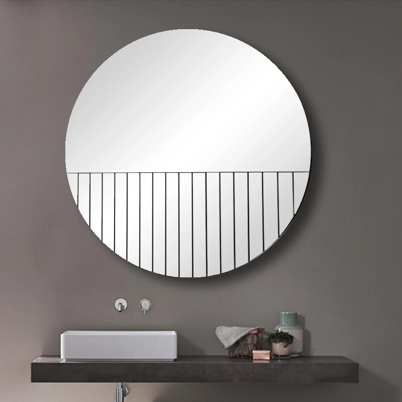 RIXONYAATECH - Customized Top Sale Modern Wall Mounted Circle Mirrors For Home Furniture wall mirror(图3)
