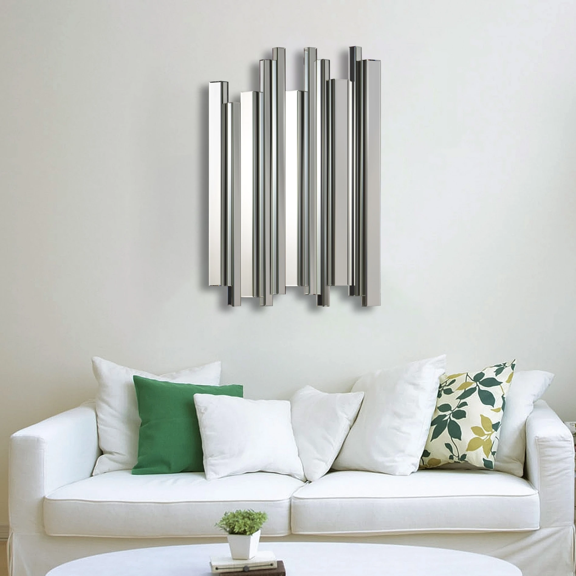 Oem Wholesale Wall Decor Glass Bedroom Set Rectangle Bathroom Mirrors Decorative mirror(图4)