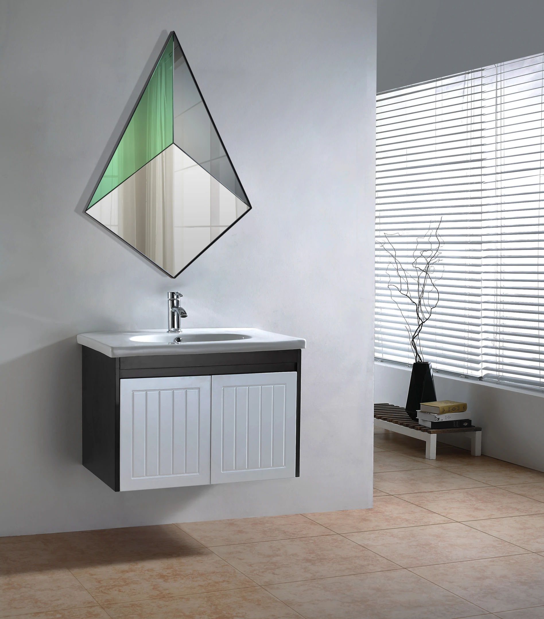 Professional Modern Excellent Craftsmanship Decorative Irregular Mirror With Metal Frame colourful D(图6)