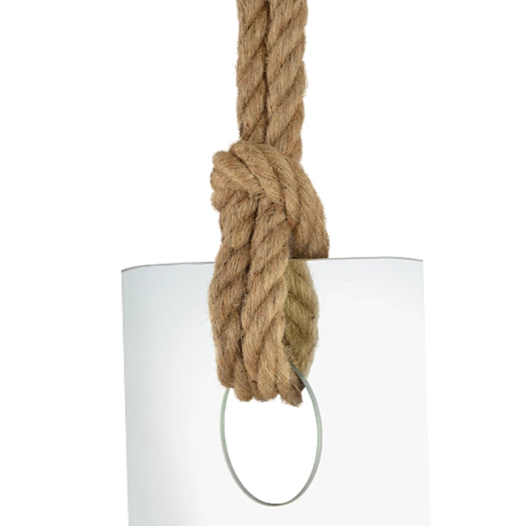 hemp rope hang The wooden peg bedroom furniture interior mirror decoration design luxurious home dec(图3)