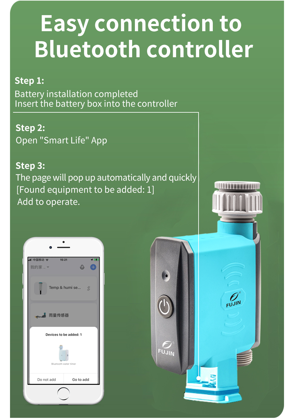 Bluetooth Smart Water Timer