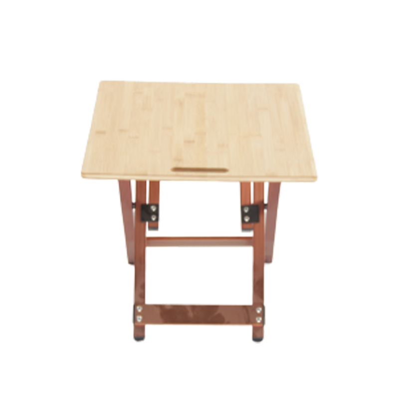 Modern Bamboo Aluminum Folding Square Portable Cutting Board Table