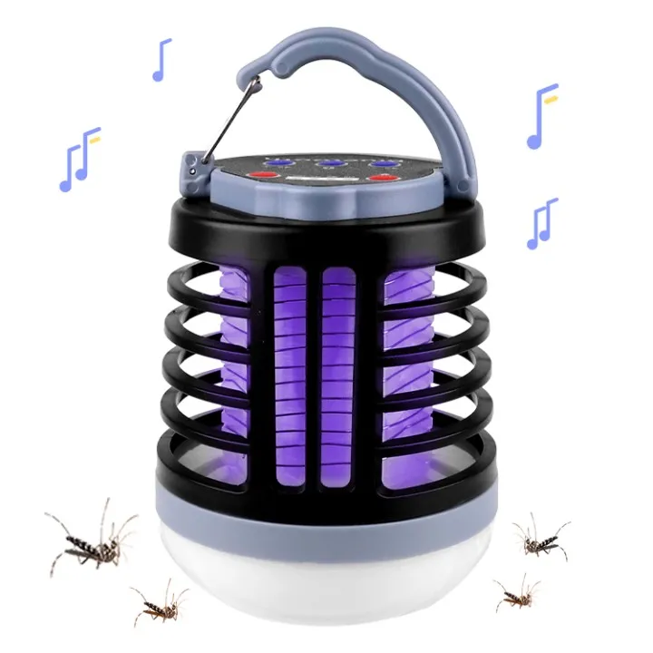 2-In-1 Rechargeable Camping Lantern and Bug Zapper