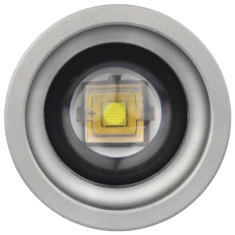 SEEYOO - Lampe torche laser blanche à haute luminosité Zoomable