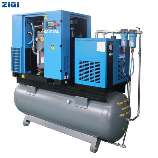 ZIQI Compressor(Shanghai)Co.,Ltd - 7.5kw mounted Air Compressor