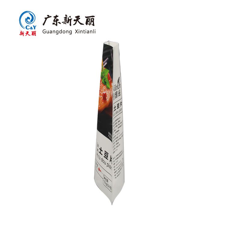 China suppliers High Quality  White kraft paper standup bags wholesale food grade custom printing bag made in China