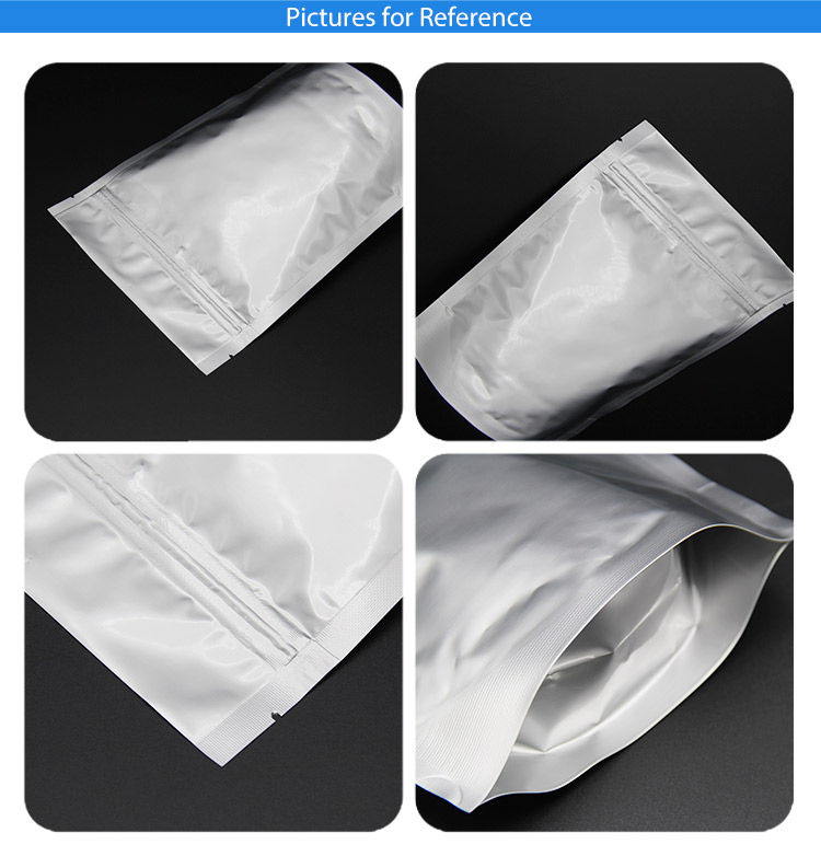 Customized full seal foil Plastic package Bags stand up zipper pouch for food packaging