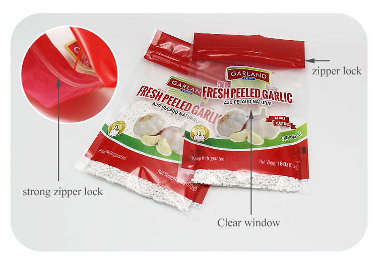 spice packaging biodegradable laminating pouch for garlic sachet packaging emballage alimentaire