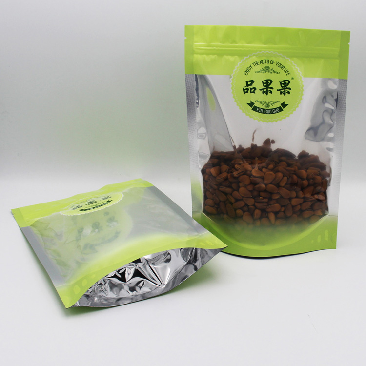 china factory custom coffee plastic biodegradable laminating recyclable pouch stand up pouch with zipper