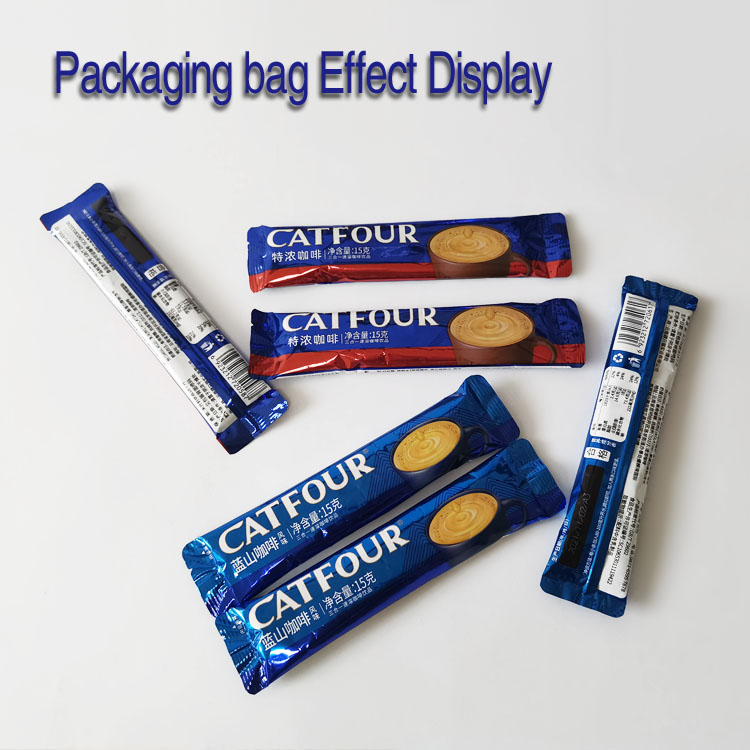 custom coffee sugar spice packaging biodegradable laminating film smell proof in roll