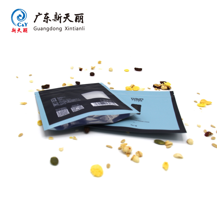 China manufacturer hot sealing laminated sachet pet Plastic Bags zipper bag tea packaging for food